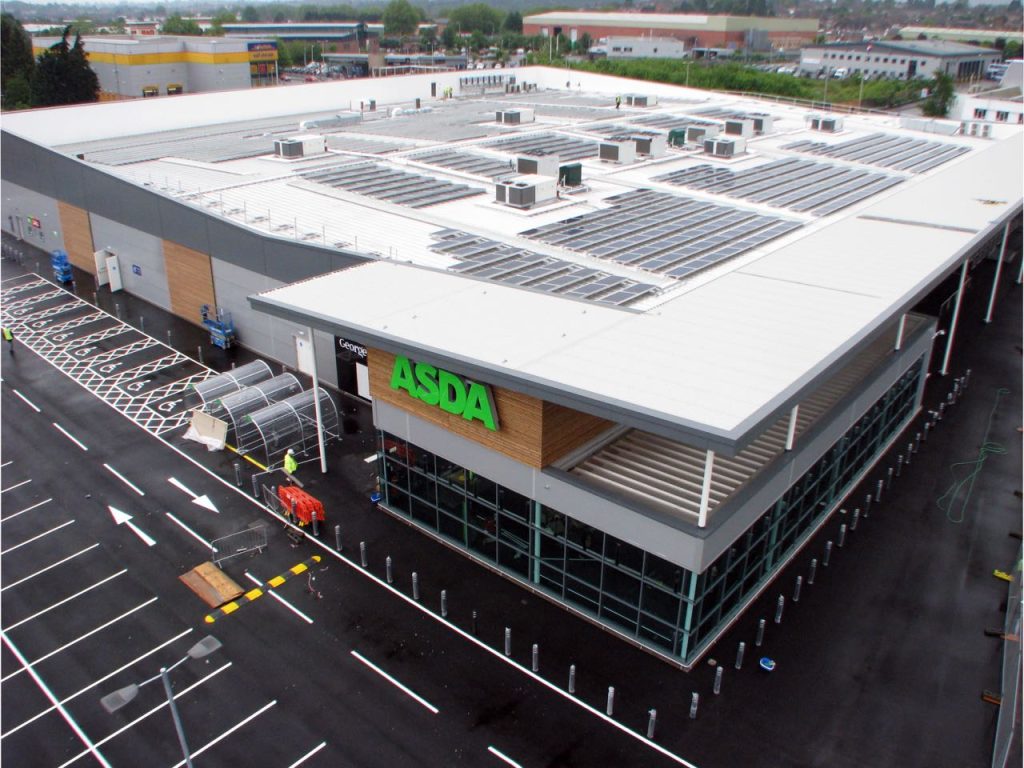 Giant Asda solar scheme completed