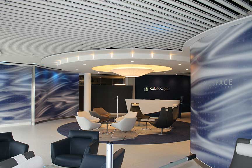 Revolutionary Rolls-Royce Aerospace Customer Visitor Centre completed