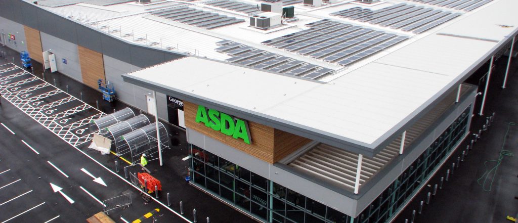 ASDA Leicester: solar PV
