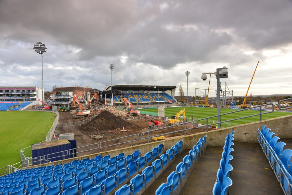 Demolition works underway as part of £40 million Headingley Stadium redevelopment