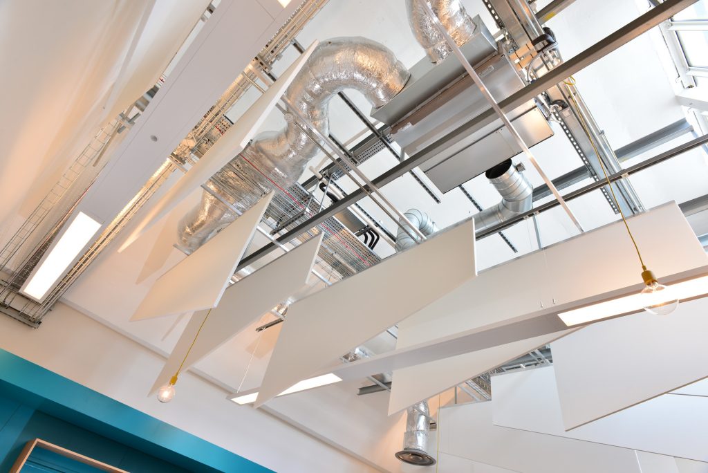 Nearly 3,000sqm of exposed M&E on display at Npower office design and build scheme