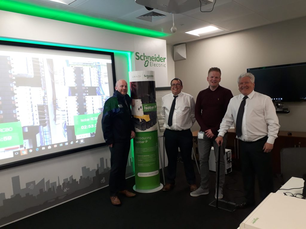 G&H Building Services assists Schneider Electric in its development of Acti9 Isobar P