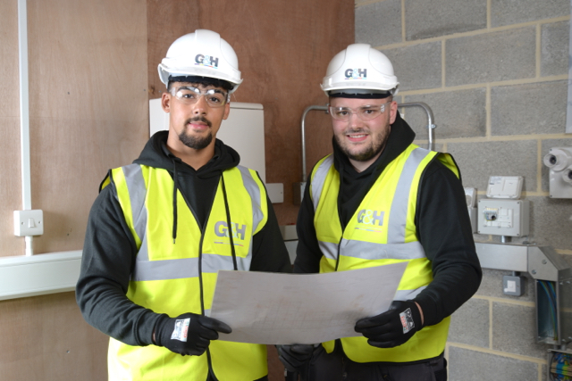 Apprentices given full-time engineering roles after completing G&H’s four-year M&E course
