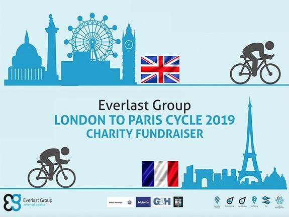 London to Paris bike ride challenge to raise vital funds for Bloodwise charity