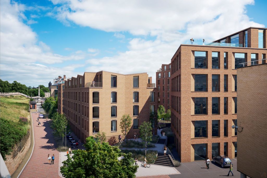 Works progressing on schedule at prestigious Hudson Quarter development despite COVID-19