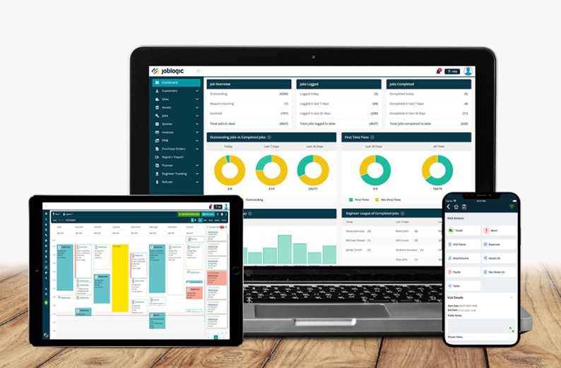 Specialist mobile phone software introduced by G&H Maintenance to provide clients with real-time updates