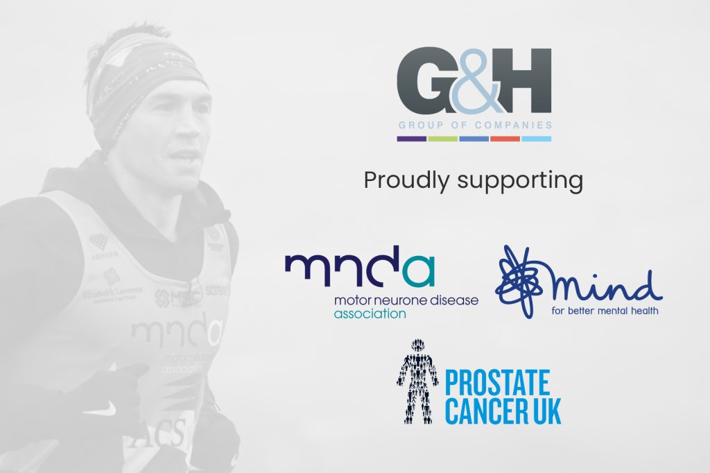 G&H Group to support three national charities in 2022 and sets £15,000 fundraising target