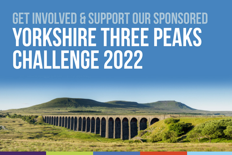 Get involved with our Yorkshire Three Peaks Challenge and help us raise vital funds for charity