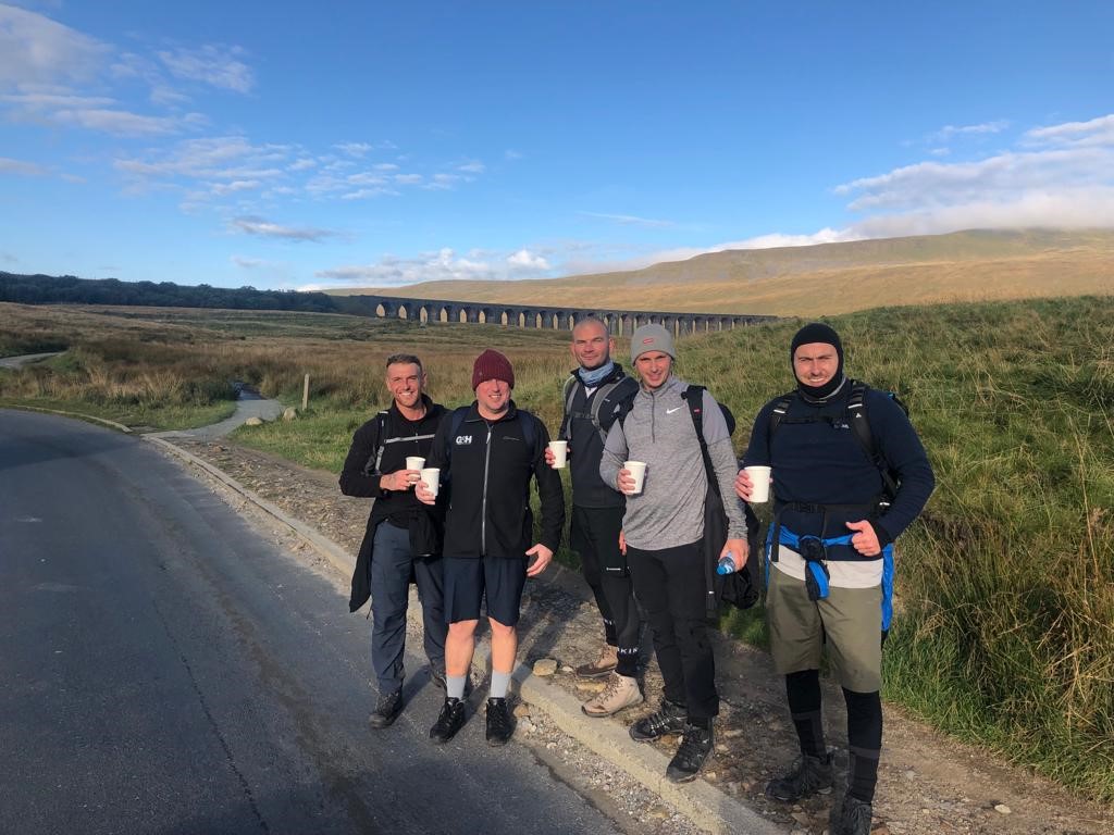 Over 40 people took part in G&H Group’s Yorkshire Three Peaks Challenge charity event