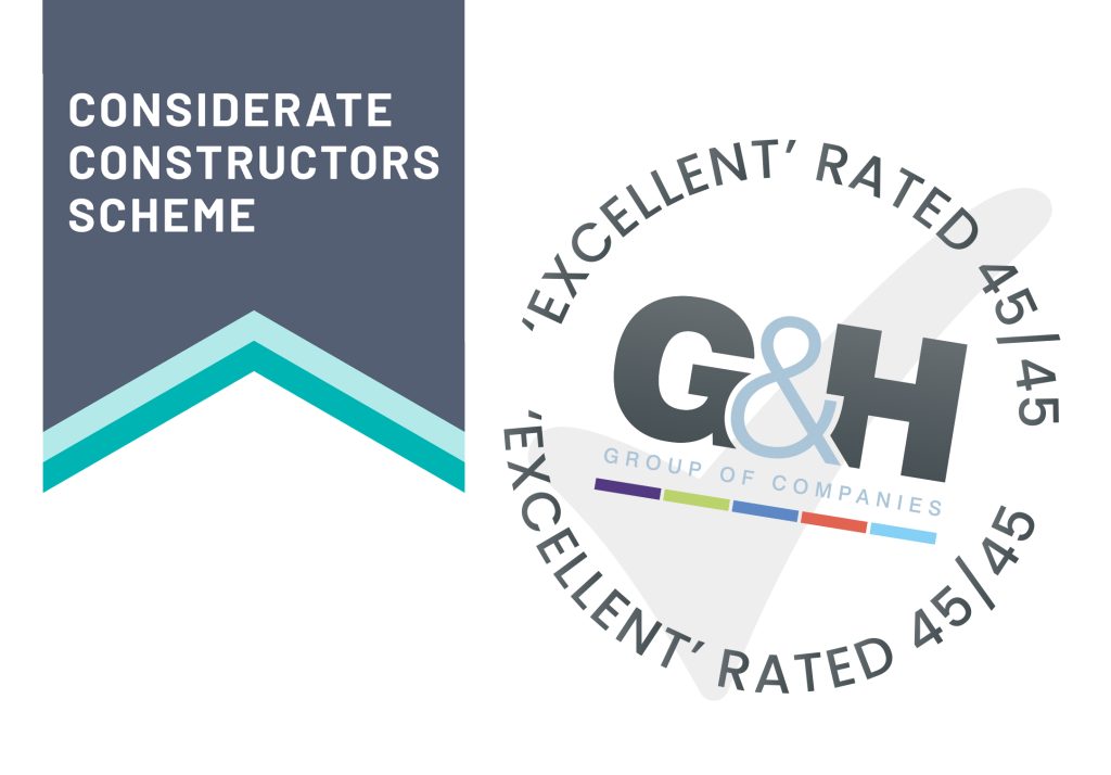 G&H Group receives top marks from Considerate Constructors Scheme review