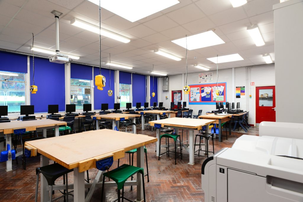 Tadcaster Grammar School LED lighting